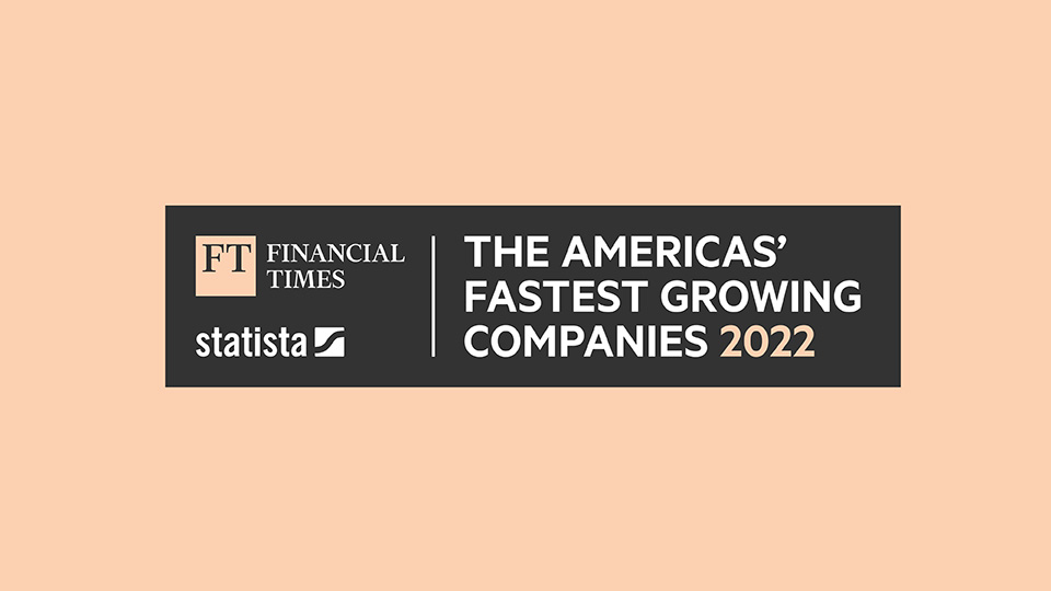  Logo for The Americas’ Fastest Growing Companies 2022 list